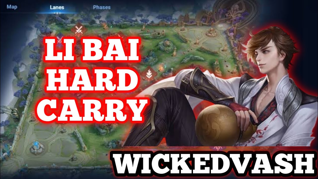 HARD CARRY | LI BAI GUIDE | HOK