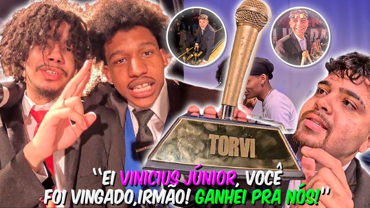 VLOG DO ALVA - APOLLO REI DA BDA AWARDS, KROY MANDA RECADO PRO VINI JR, TORVI FELIZ, TRAJES DOS MCS!