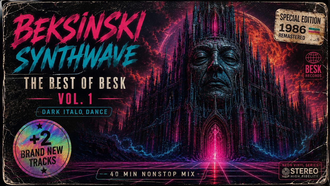 Beksiński Synthwave: The Best of Besk Vol. 1 | Dark Italo Dance Mix