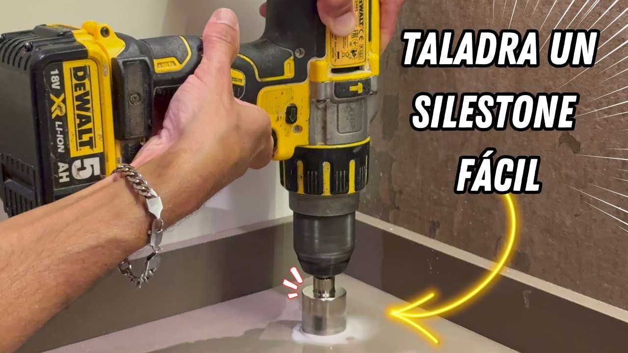 Cómo Taladrar un Silestone o Mármol para Instalar un Grifo Paso a Paso