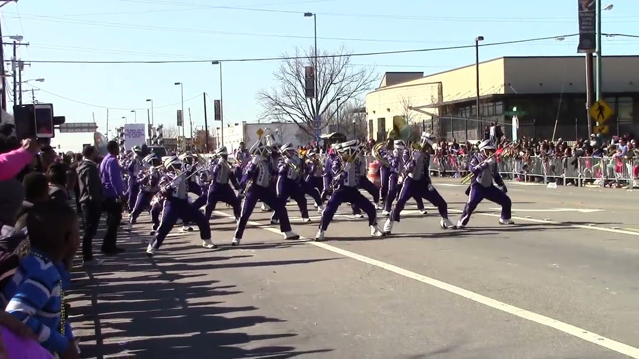 2017 MLK DAY Parade (Part 2) Lincoln High School (Dallas TX)