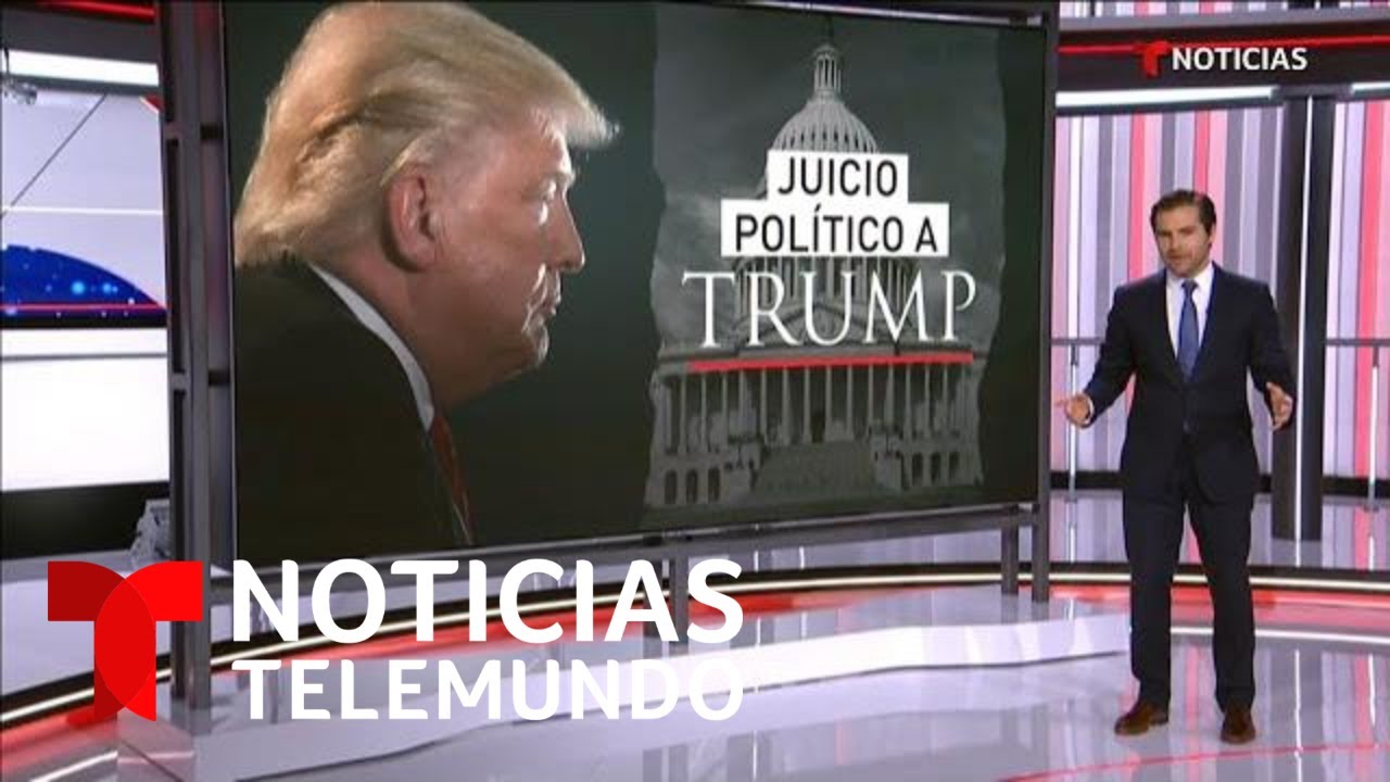 ¿Qué sigue en el proceso de juicio político a Trump? | Noticias Telemundo