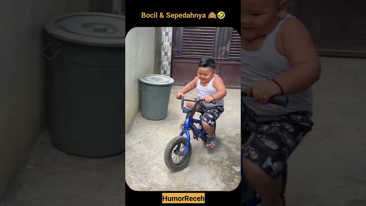 Bocil & sepedahnya 🙈🤣 #humor #lucu #videolucu #ngakak #ngakakkocak #ngakaksehat #viralvideo #shorts