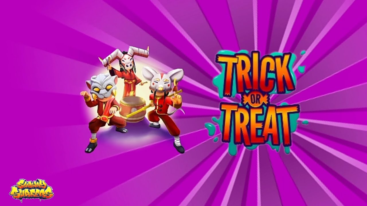 NEW TRICK OR TREAT CHALLENGE IN SUBWAY SURFERS JOURNEY TO THE EAST 2021 .