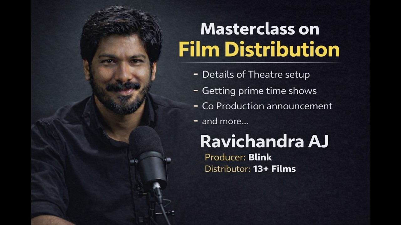 Ravichandra AJ| Producer of Blink| Distributor| In convo with KFC|
