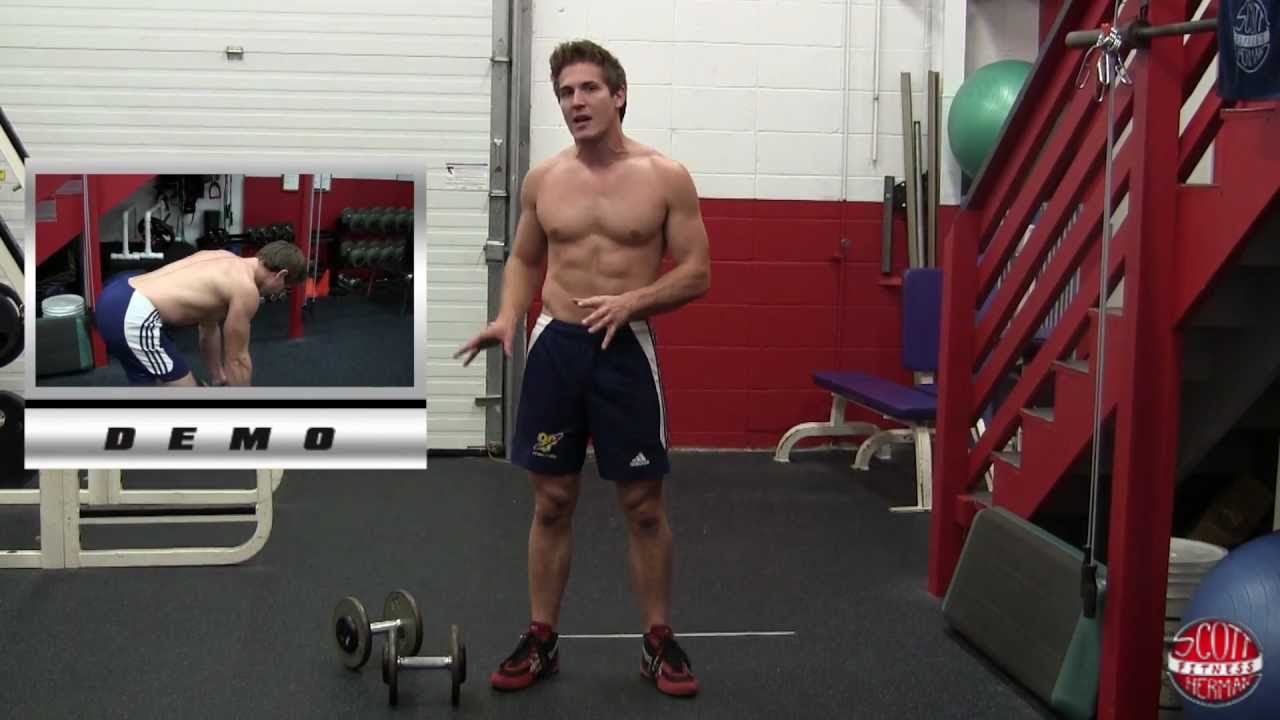 How To:  Dumbbell Bent-Over Row