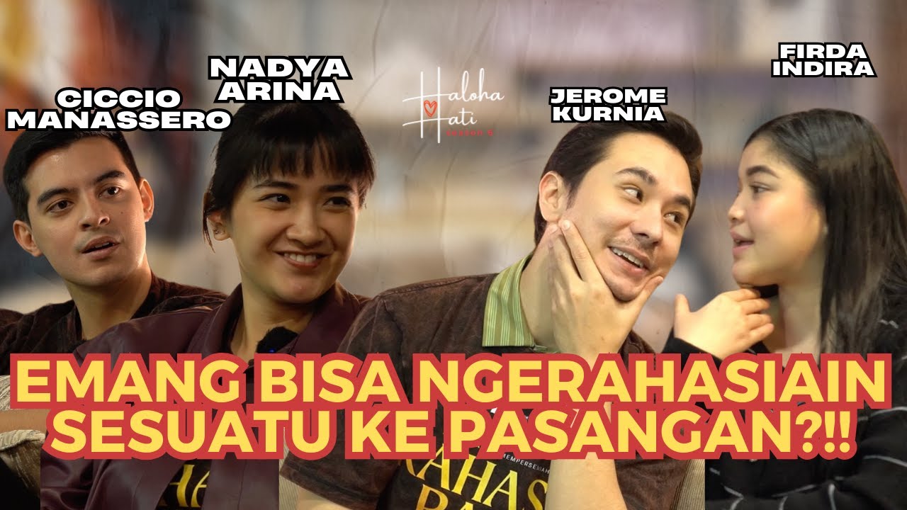 JEROME KURNIA: COWOK CEWEK GA BISA SAHABATAN!!! | Haloha Hati x Cast Rahasia Rasa