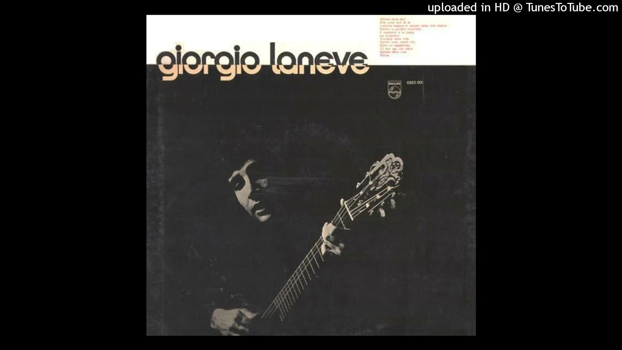 Giorgio Laneve - Che cosa dire di te