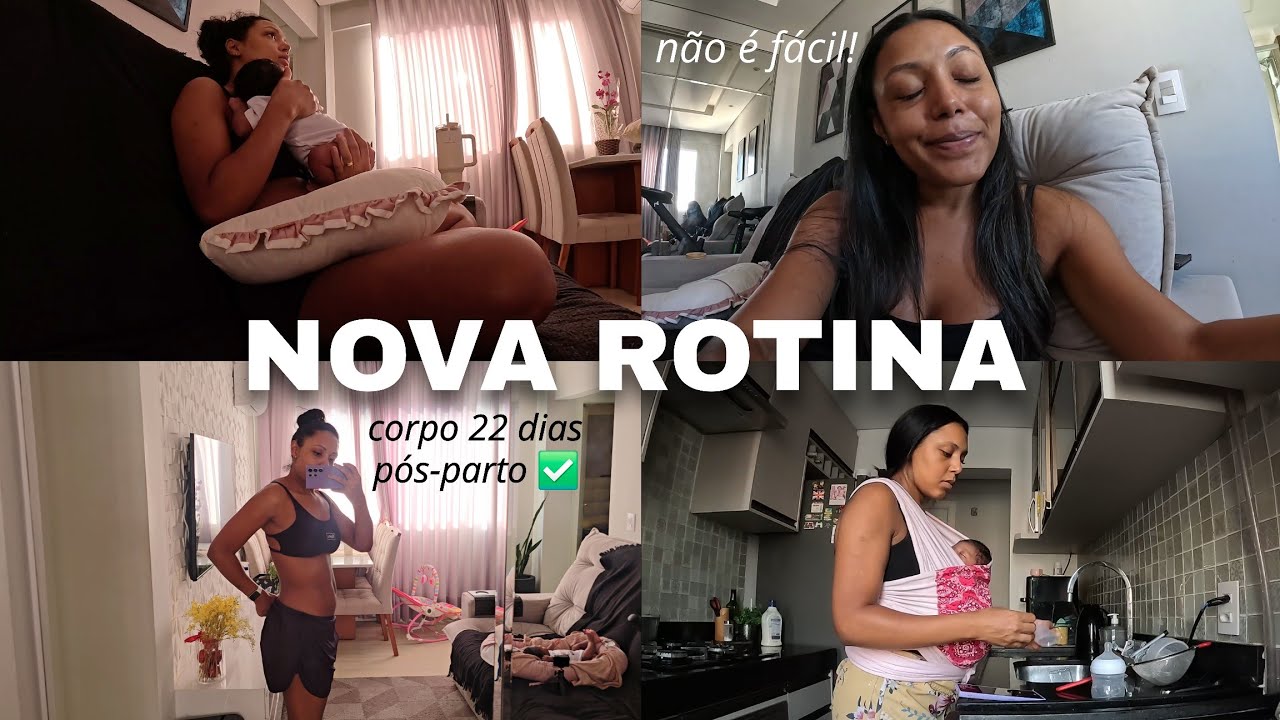 ROTINA SOZINHA COM MINHA BEBÊ RECÉM-NASCIDA | mãe de primeira viagem & dias e dias da maternidade