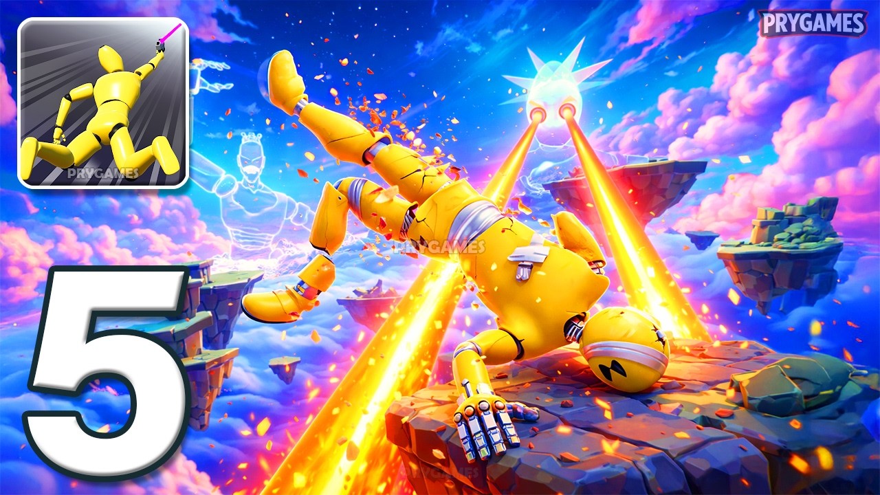 Grapple Hook Hero: Zip Action - Прохождение игры, часть 5 - Ragdoll Grapple Hook (Android, iOS)