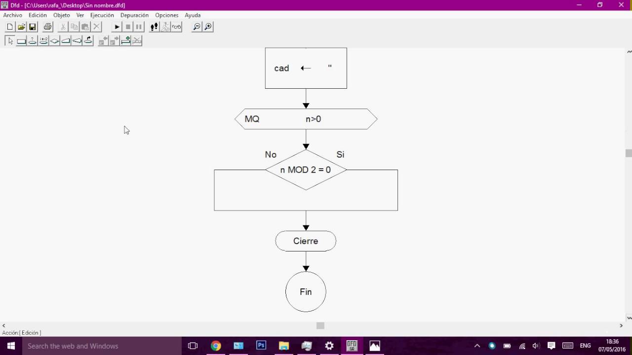 Convertir de decimal a binario en DFD (Fácil) (Super Explicado)