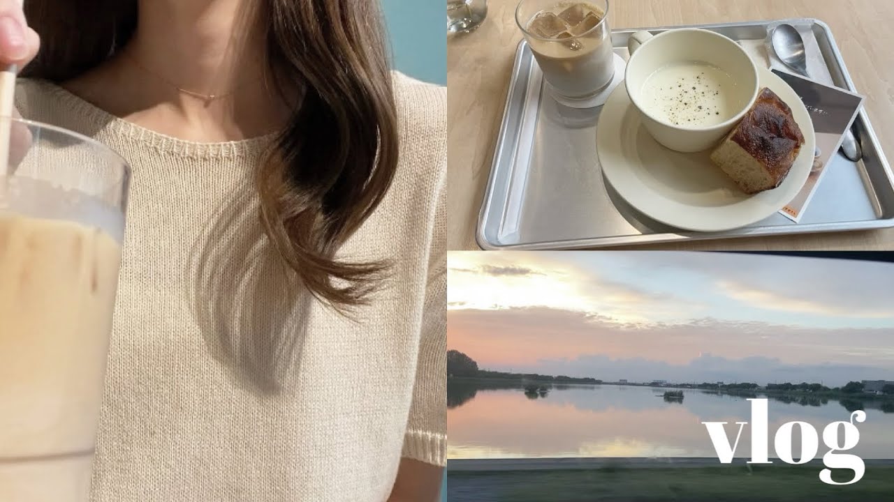 Vlog.たくさん食べる一人休日ブイログ🥐UNIQLO.無印ショッピング🛒🌿