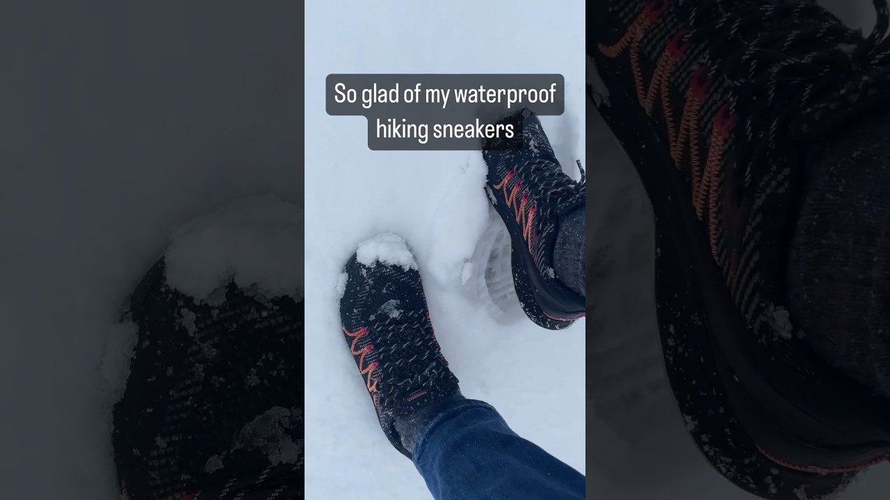 Waterproof hiking sneakers perfect for snow days - Women’s Merrell Bravada 2 WP 