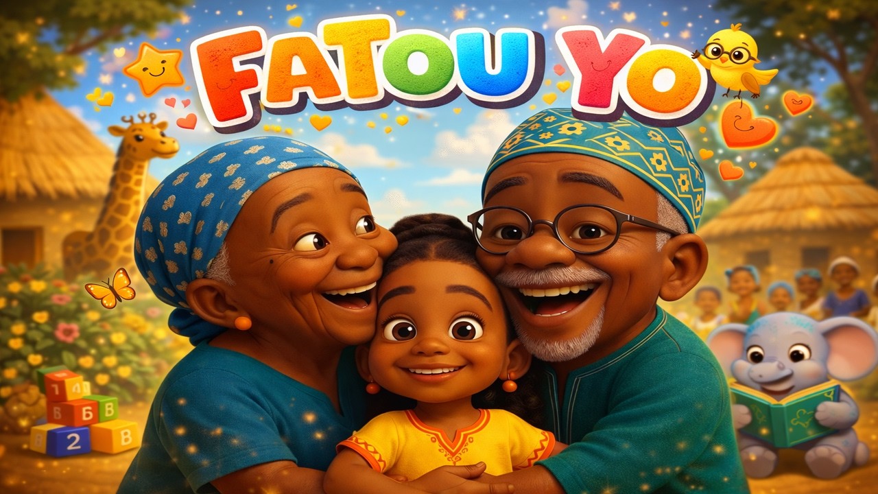 FATOU YO – Comptine Africaine pour Enfants  ❤️🎶