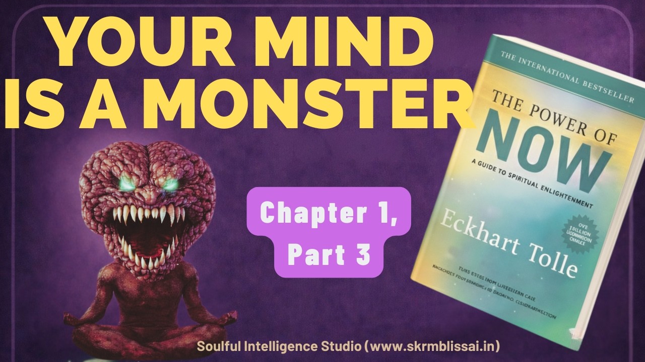 Stop Being Possessed By Your Thoughts | Power of Now Explanation |  1.4a