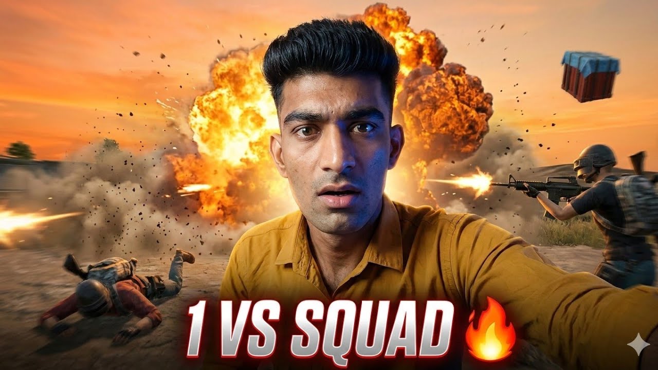 Solo vs Full Squad 😈 #bgmi