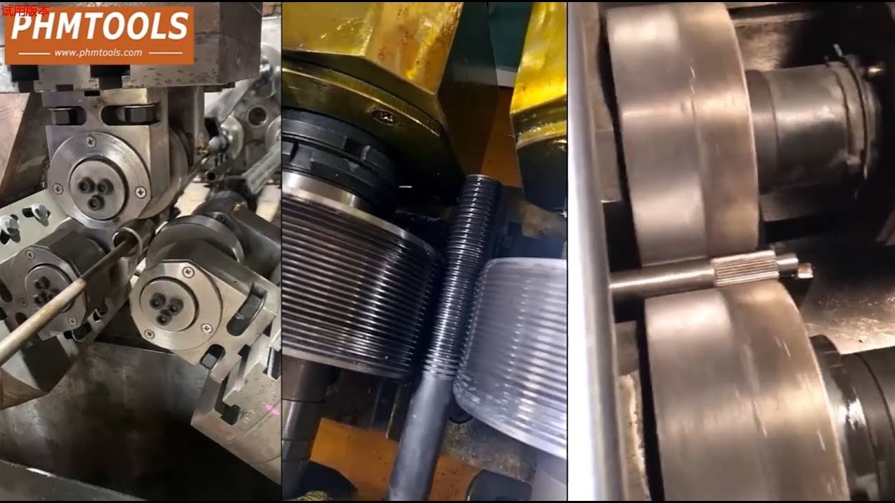 Descubre las M&aacute;quinas de Laminado de Roscas de Precisi&oacute;n de China   PHMTOOLS