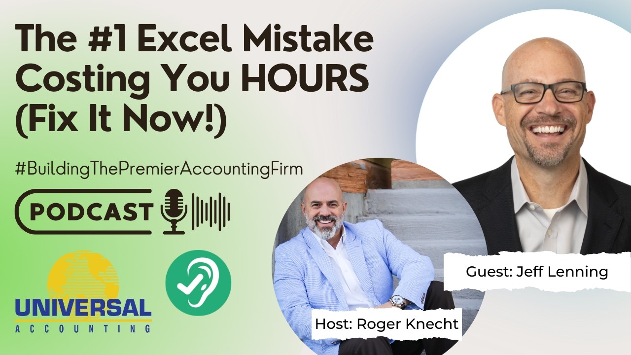 The #1 Excel Mistake Costing You HOURS  (Fix It Now!) - Jeff Lenning