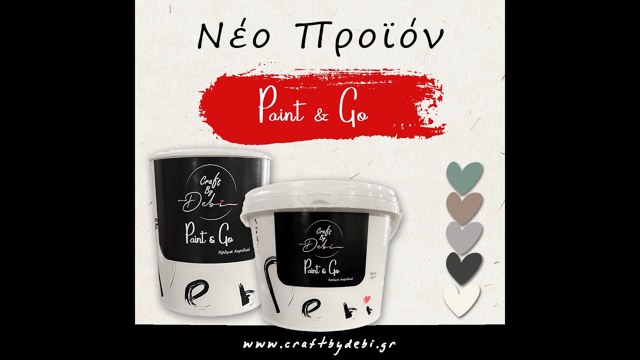 Paint & Go Without Sanding, Primer or Varnish Craft by Debi
