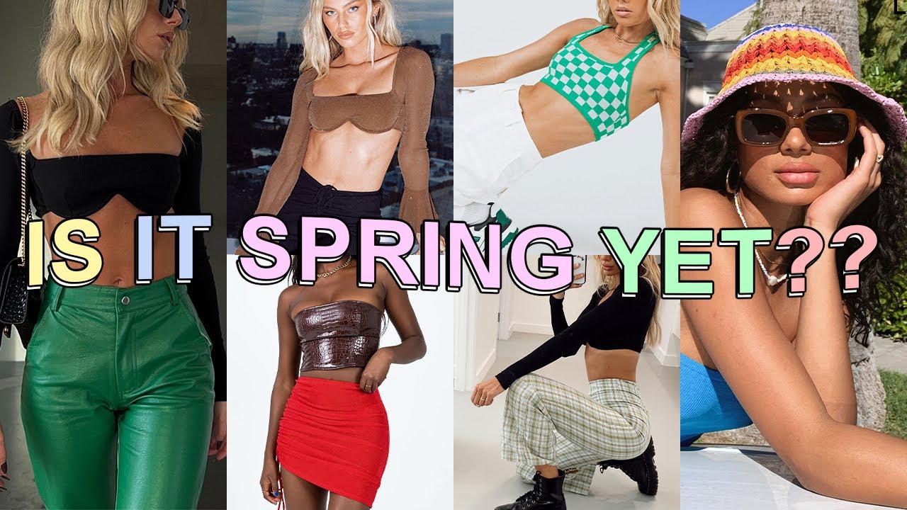 2022 Spring Trends I'm Looking Forward To! ft. Princess Polly | Delaney Childs