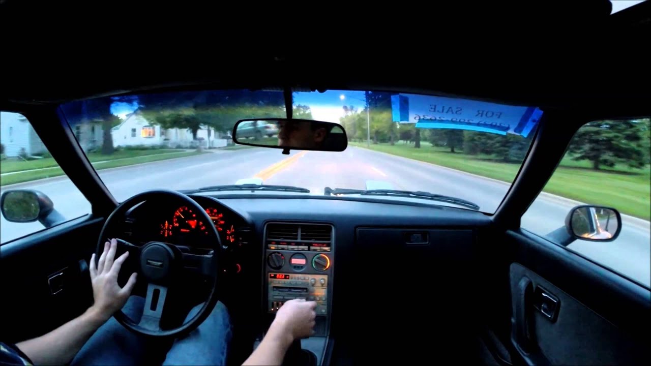 1985 RX7 GSL-SE Cold Start and Drive