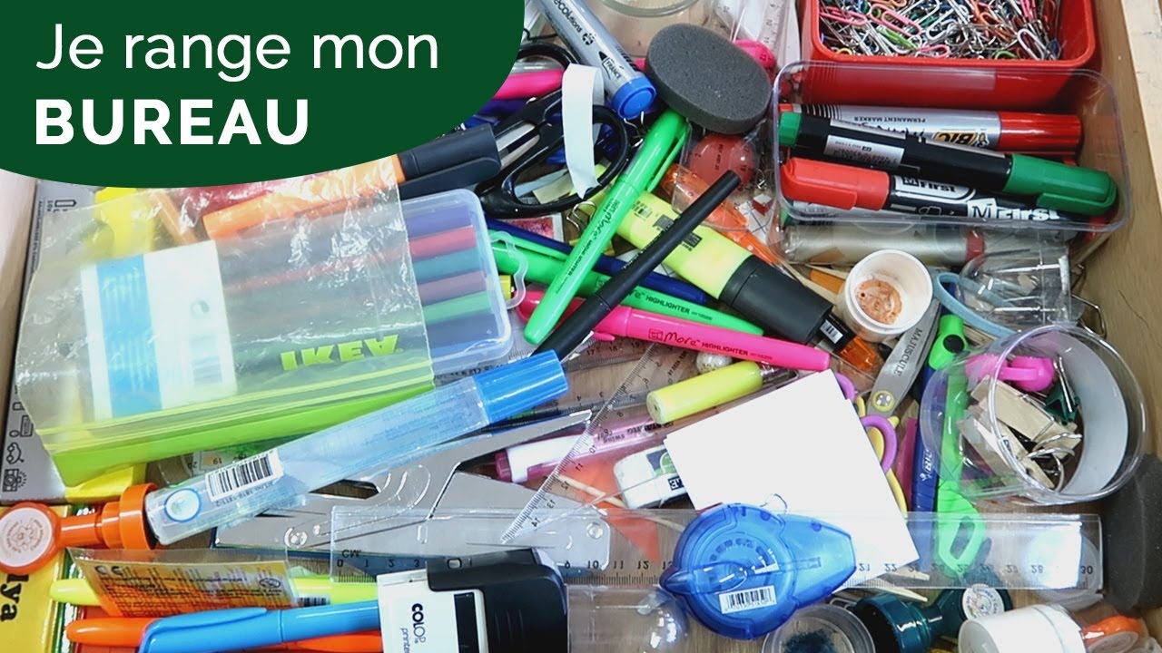 JE RANGE MON BUREAU DE MAITRESSE [VLOG 32]