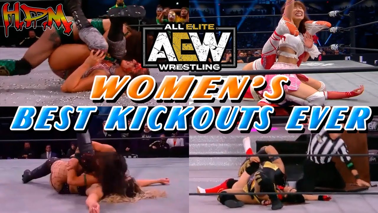 AEW Women's Best Kickouts Ever ☝✌
