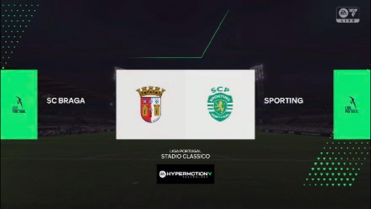 #FC25 ▪ SC Braga 🆚 Sporting CP ▪ Liga Portugal 2024/25 ⚽ #PS5
