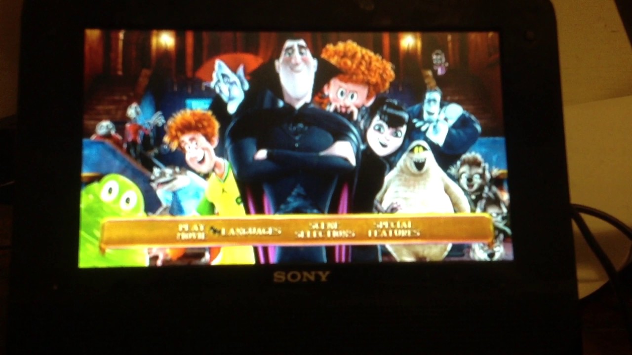 Hotel Transylvania 2 DVD Menu Walkthrough