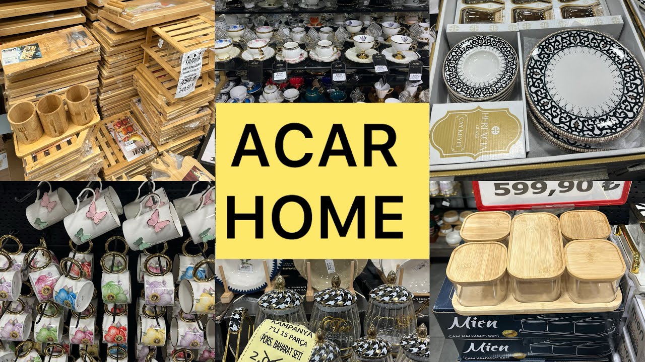 ACAR HOME 🛍️🛒 Harika Fincan Takımları🤩İndirimli &Uuml;r&uuml;nler 👍Keyifli Seyirler 🌺