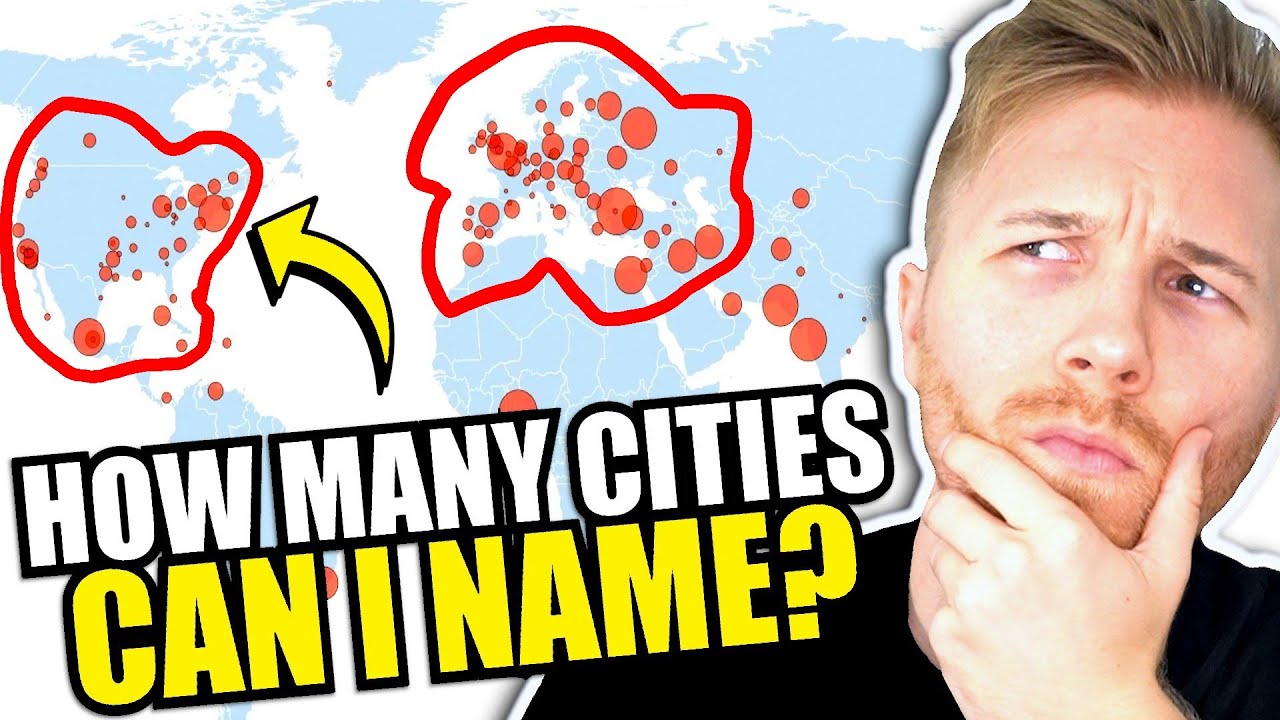 Угадай название каждого города мира! (Невыполнимое испытание)
