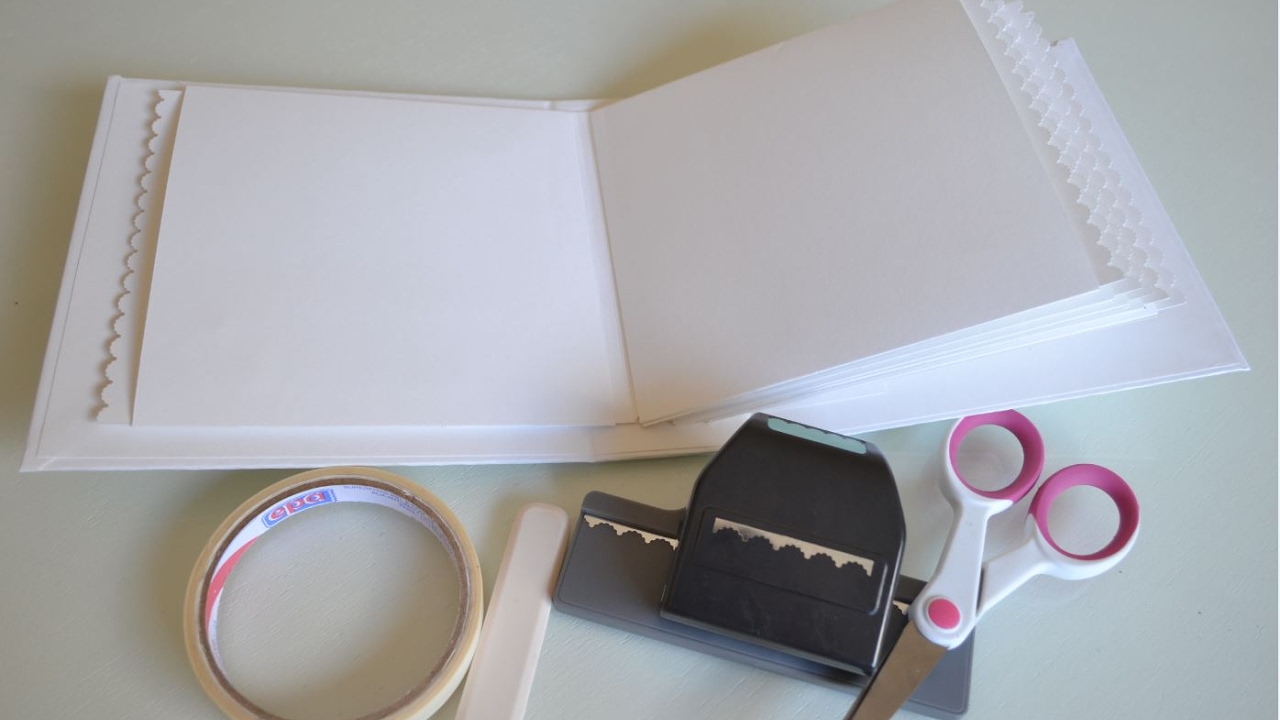 TUTORIAL - SCRAPBOOK - Estrutura de mini álbum