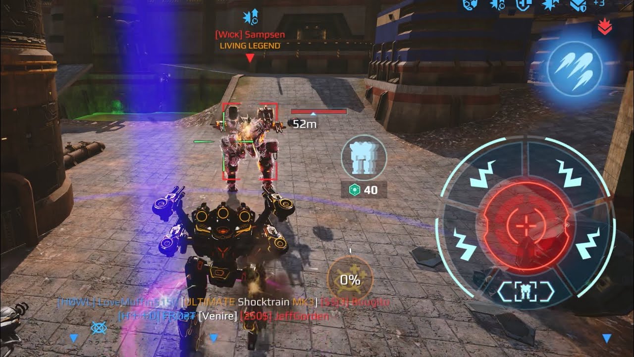 Ultimate Pulsar Typhon | War Robots Gameplay 