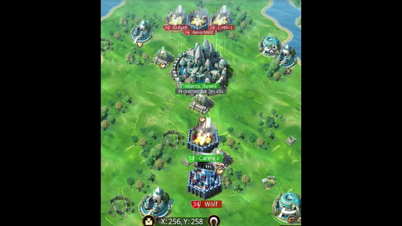 March of Empires - (19/09/2025) - Atlantis level 34 - 3 Badger wins