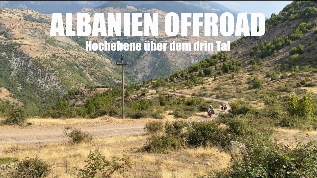 Albanien Offroad Adventure | 4x4 & Enduro Trail Hochebene über dem Drin Tal
