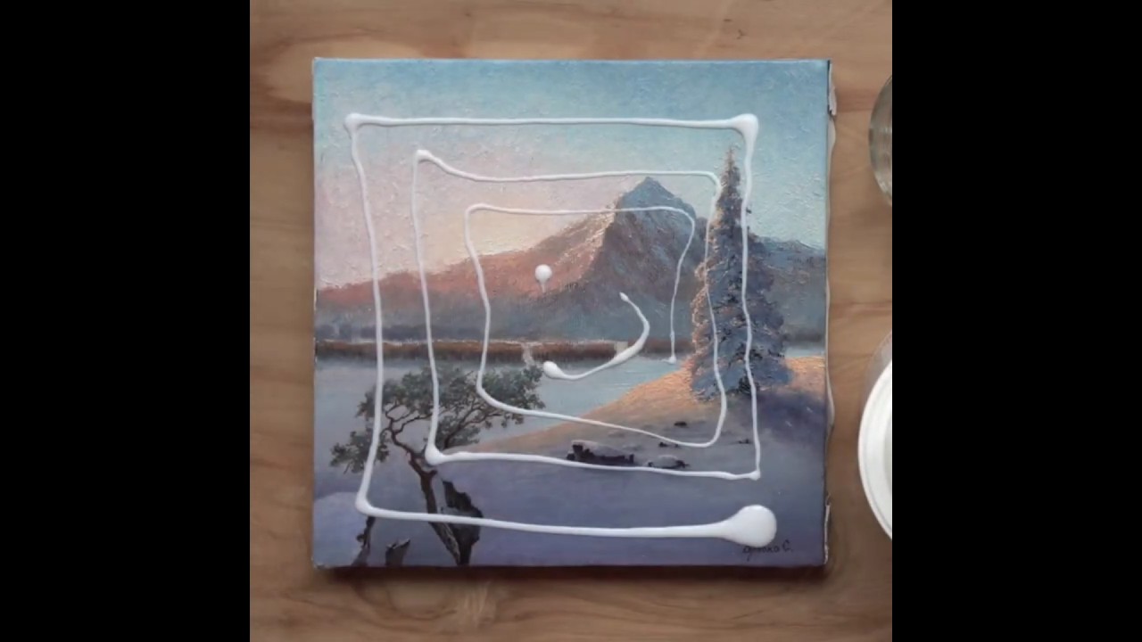 Varnishing an oil painting with acrylic styrene varnish. How varnish oil painting. 