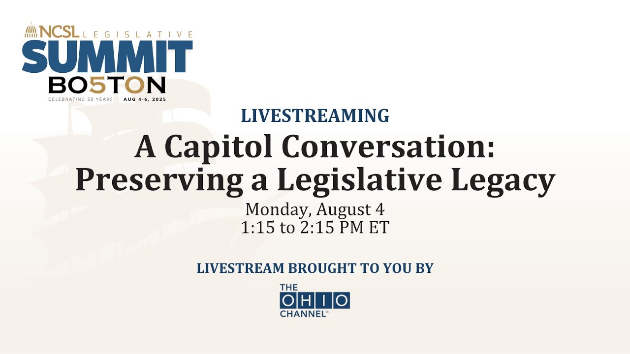 A Capitol Conversation: Preserving a Legislative Legacy