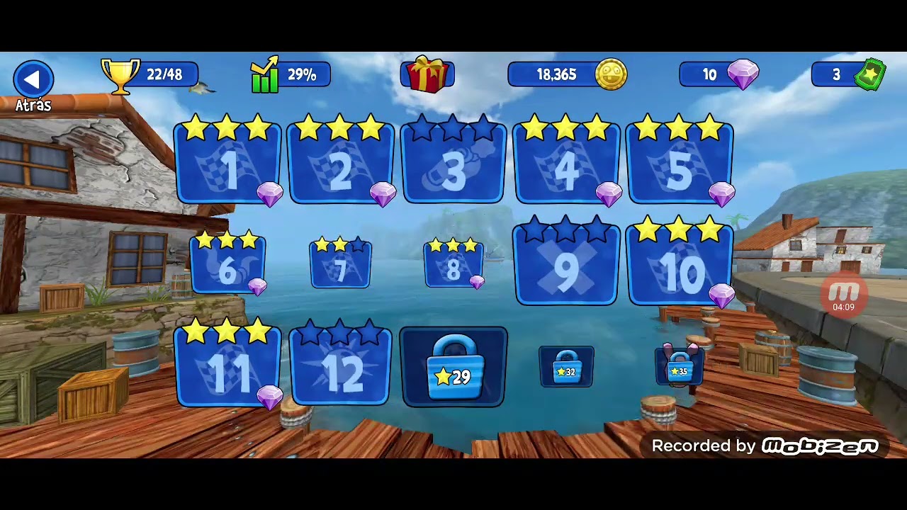 Jugando BB racing 1 (parte 2) 