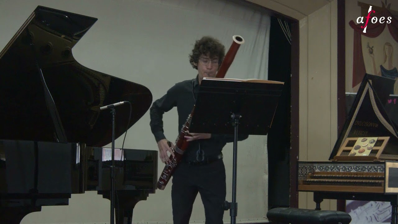 Pablo Castellanos Alloza - G. Schreck, Sonata para fagot y piano