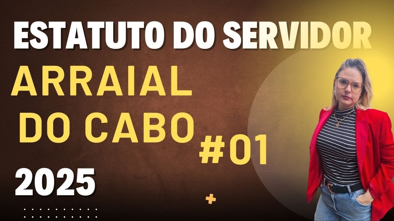 Estatuto dos Servidores de Arraial do Cabo #01 [Concurso Arraial do Cabo 2025]