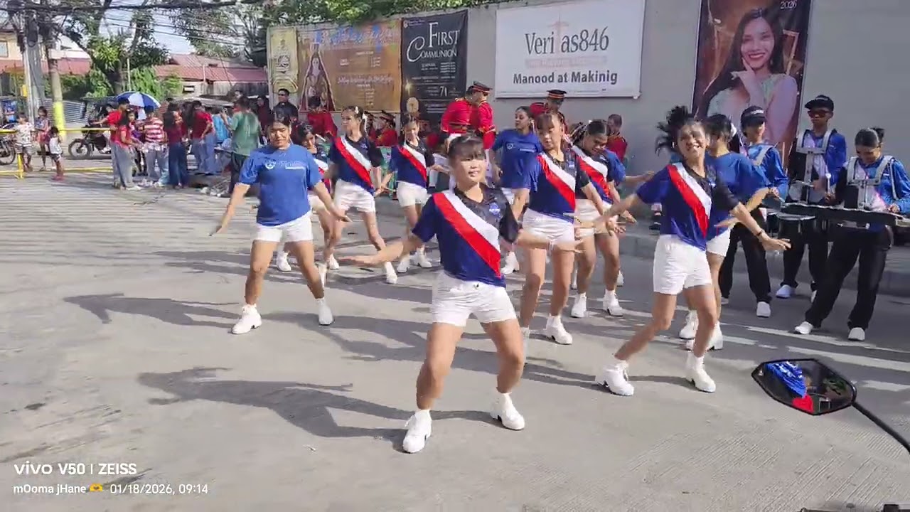 Navotas Bluecoast Drum and Lyre Band 🥁                Dakilang kapistahan ng Sto Niño Tanza Navotas 