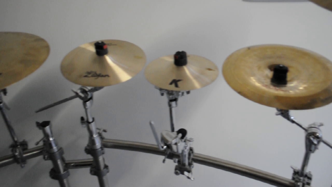 Tama Power Tower Rack System w/ Zildjian Cymbals