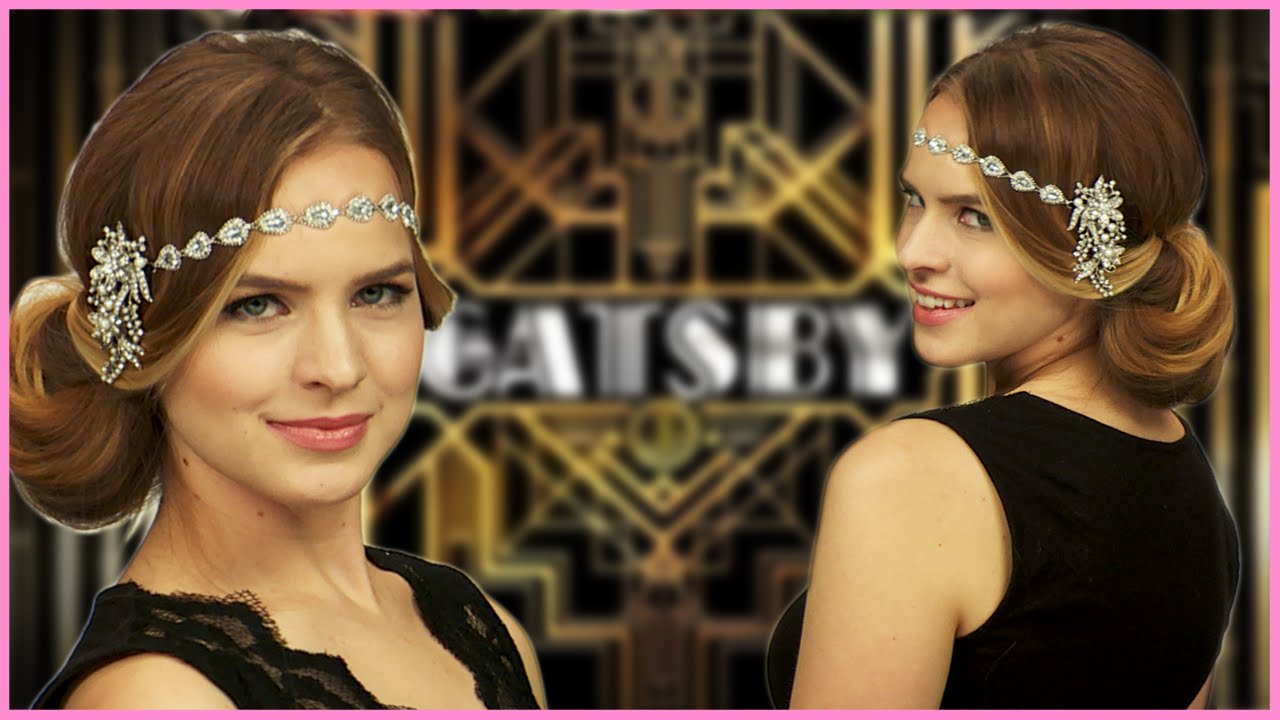 Easy Great Gatsby Inspired Halloween Hair Tutorial With Kayley Melissa