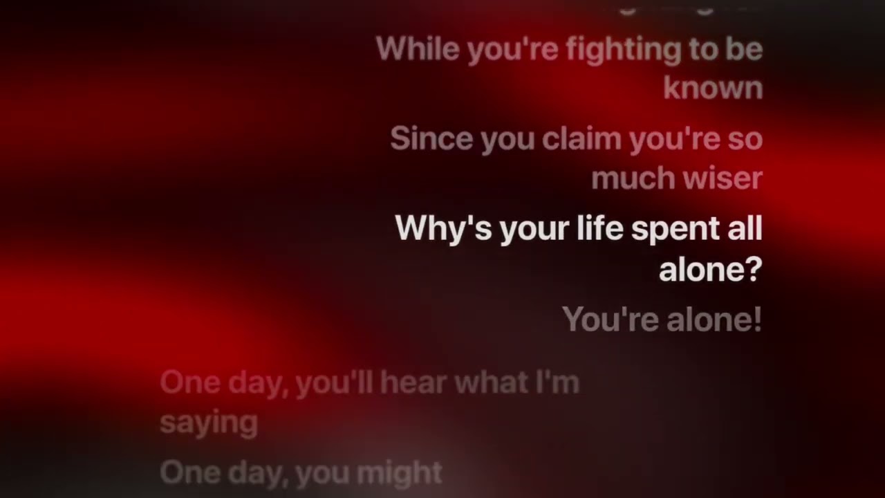 My Goodbye (Karaoke Version) | EPIC: The Cyclops Saga