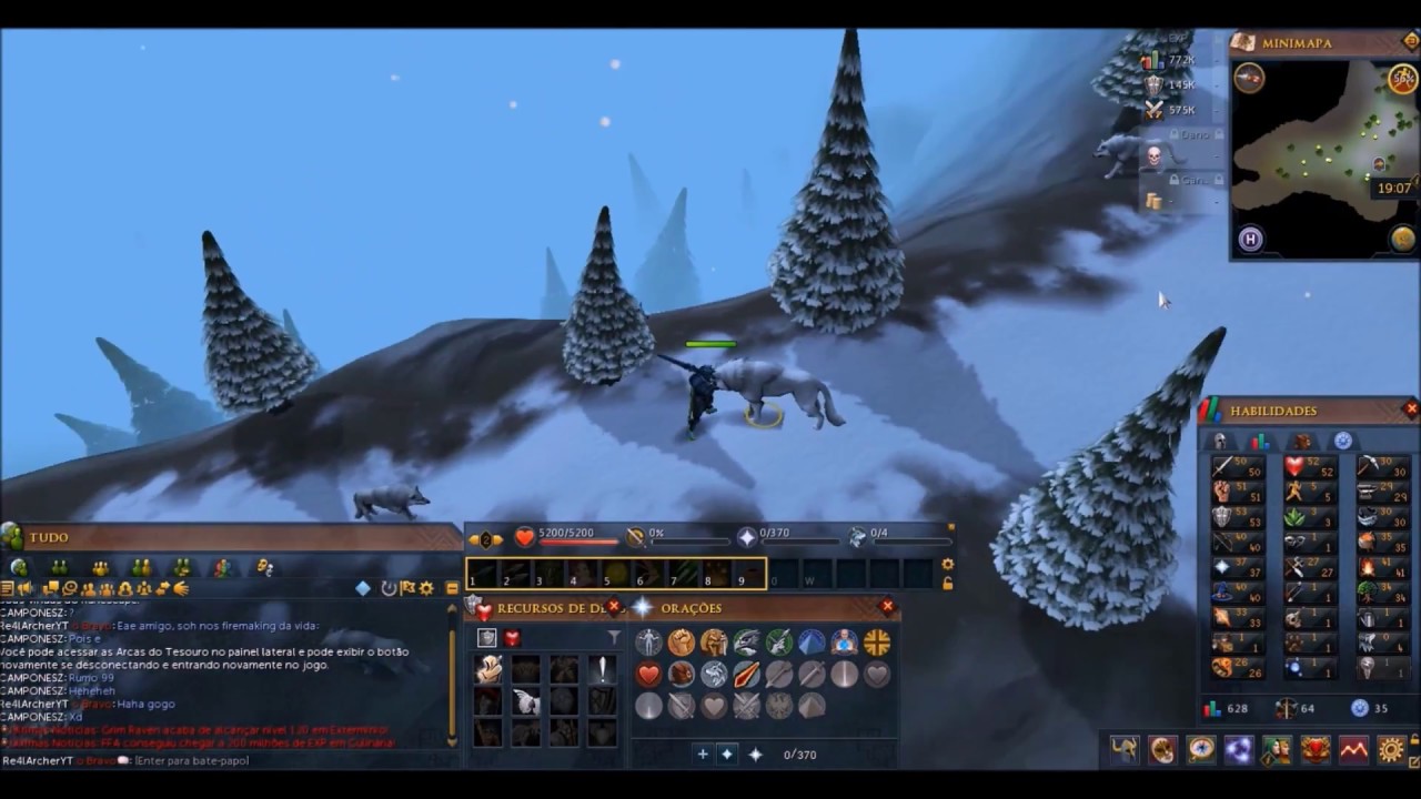 Runescape #37 - Upando MELEE (lvls 50-60)