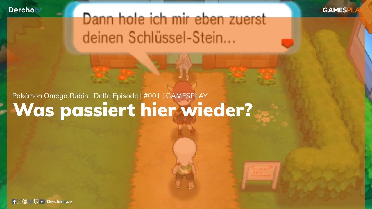 Was passiert hier wieder? | Pokémon Omega Rubin – Delta Episode | GAMESPLAY | #001