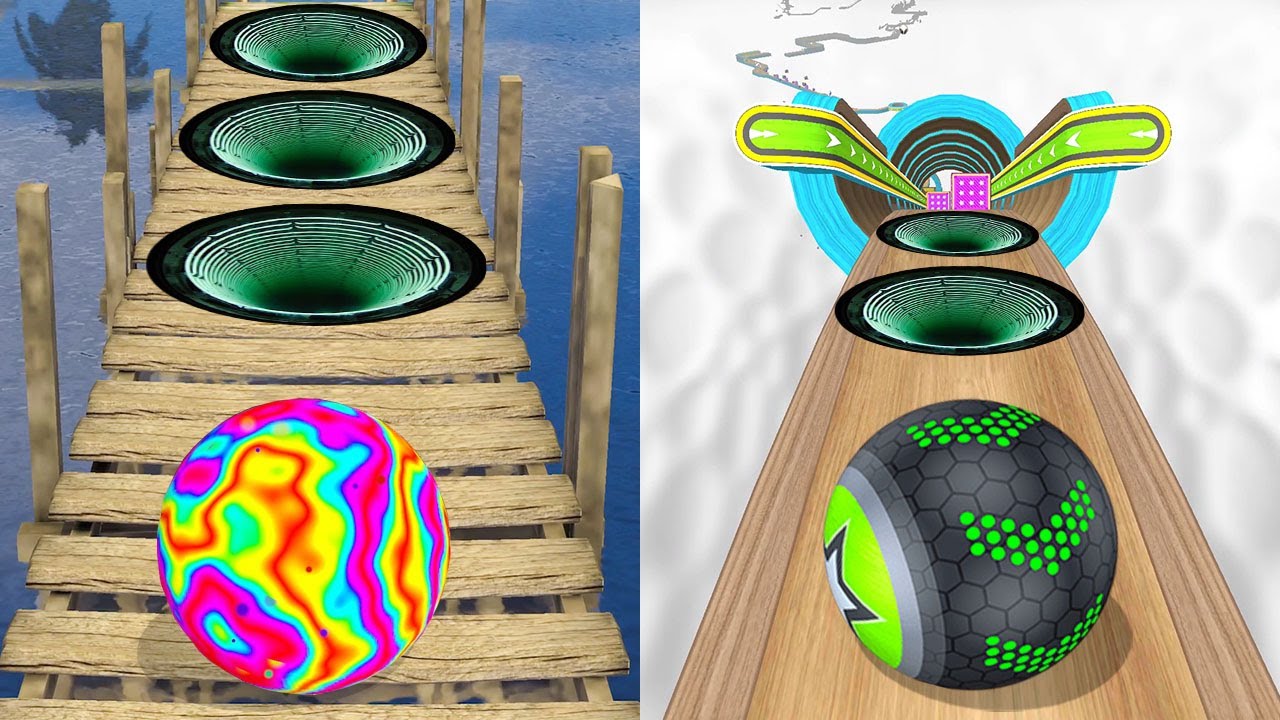 🏳️‍🌈 Going Balls VS Rolling Balance Ball Funny SpeedRun New Satisfying Mobile Tiktok Gameplay fhxw