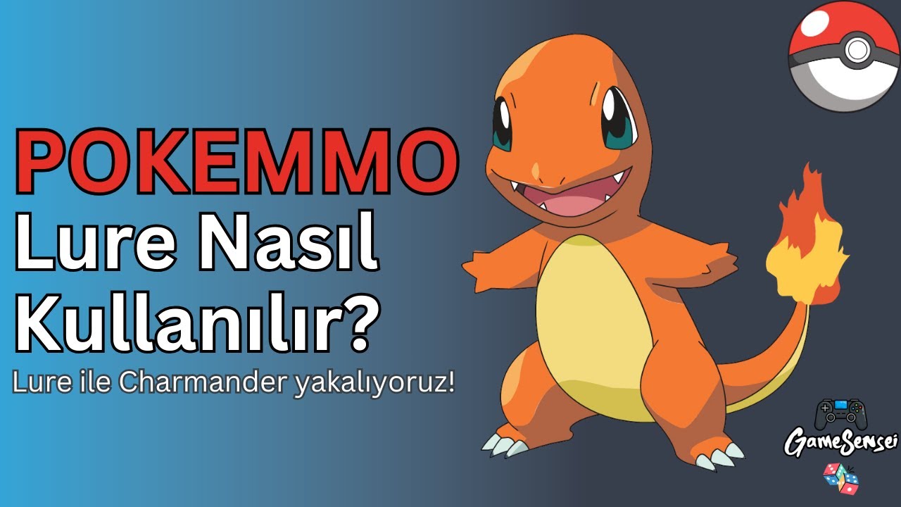 PokeMMO - Lure Nedir? Nasıl Kullanılır? - Charmander yakalıyoruz!