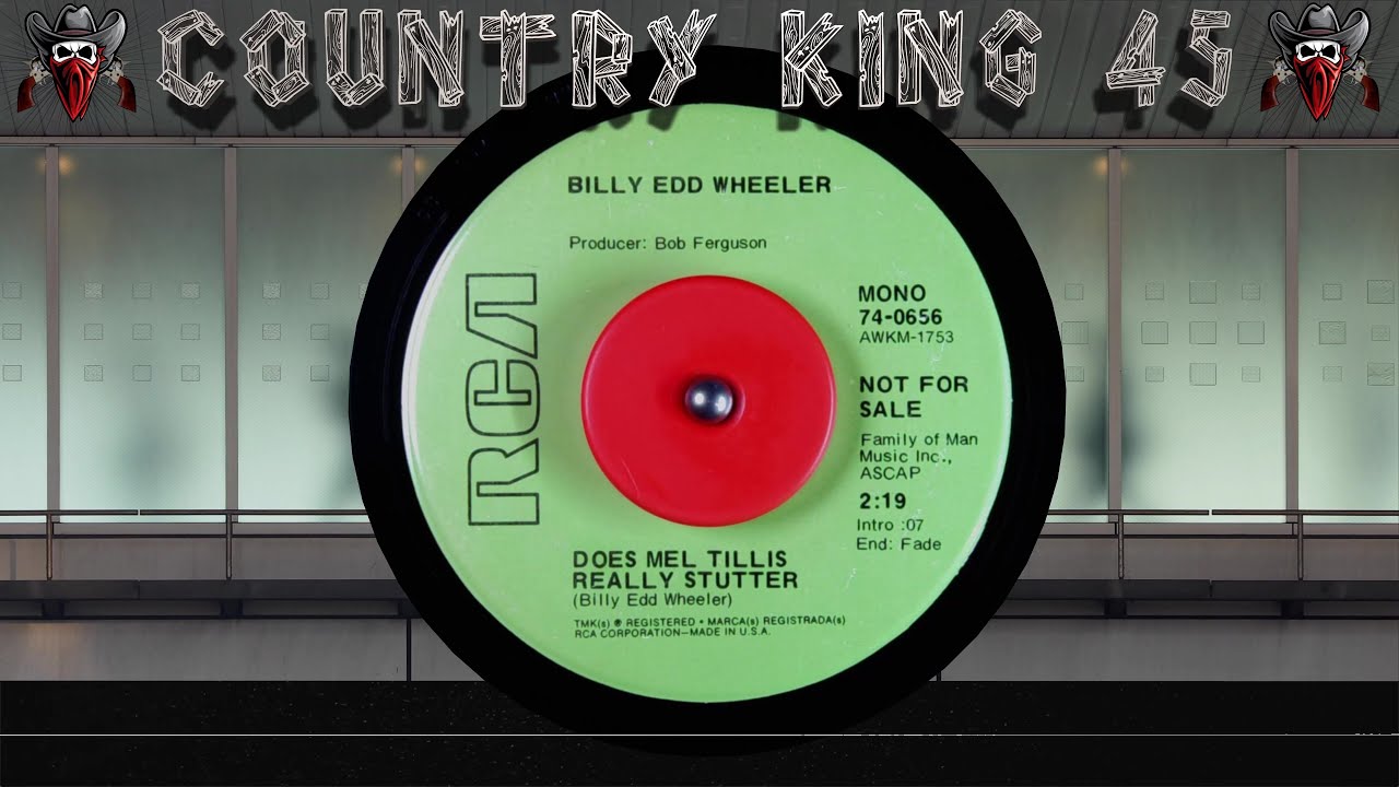 Billy Edd Wheeler - Does Mel Tillis Really Stutter