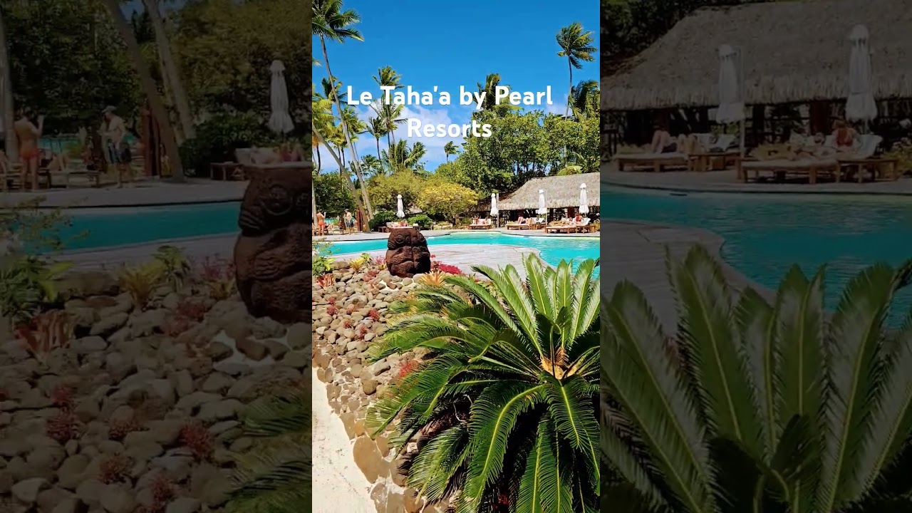 Le Taha'a by Pearl Resorts: Beachfront Serenity & Poolside Relaxation